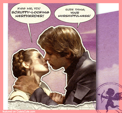 Funny Star Wars Valentine cards