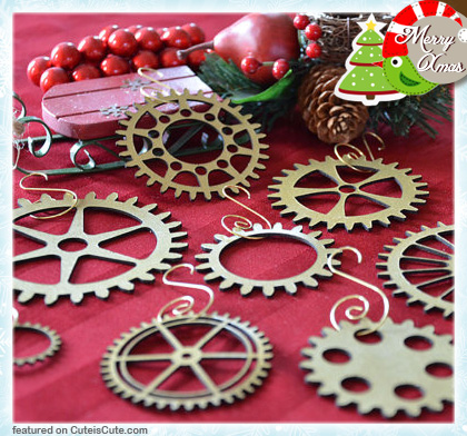 Steampunk Christmas decoration Steampunk Christmas decoration