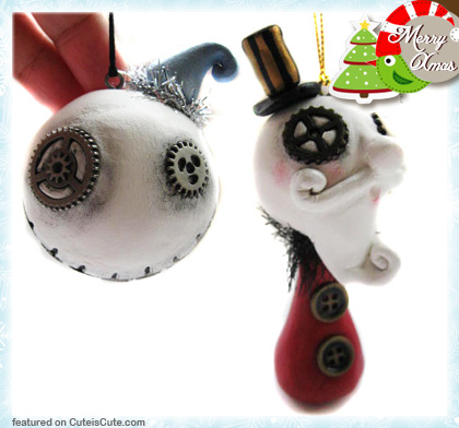 Steampunk Christmas decoration Steampunk Christmas decoration