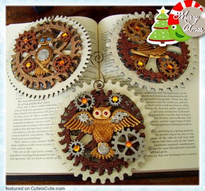 Steampunk Christmas decoration Steampunk Christmas decoration