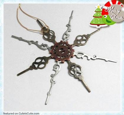 Steampunk Christmas decoration Steampunk Christmas decoration