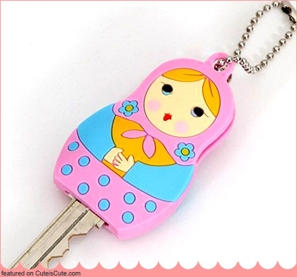 Matryoshka key cover