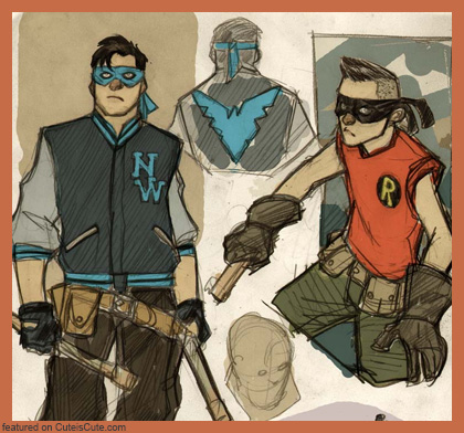 Rockabilly Batman Concept Art