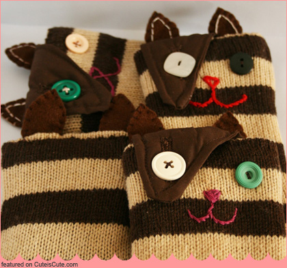 Weirdo cat iPhone case