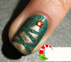 20 Super Christmas Nail Art Tutorials